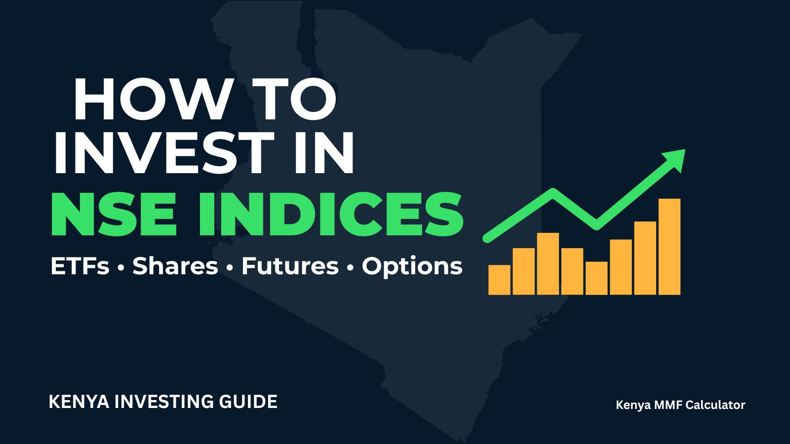 Illustration comparing NSE index ETFs, shares, futures and options for Kenyan investors