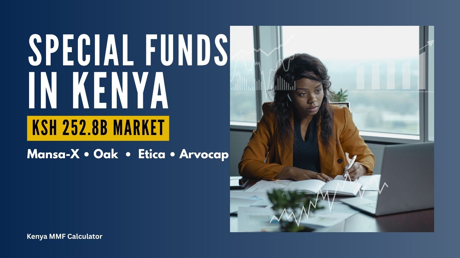 Special Funds in Kenya guide covering the KSh 252.8 billion market led by Mansa-X, Oak, Etica and Arvocap